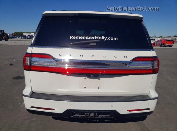 5LMJJ3KT2LEL19278 2020 LINCOLN NAVIGATOR White Widok z tyłu