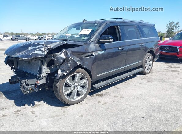 5LMJJ3LGXPEL02008 2023 LINCOLN NAVIGATOR Gray წინა მარცხენა ხედი სამი მეოთხედიდან