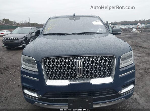 5LMJJ3LT0JEL04080 2018 LINCOLN NAVIGATOR L Синий Вид щитка приборов