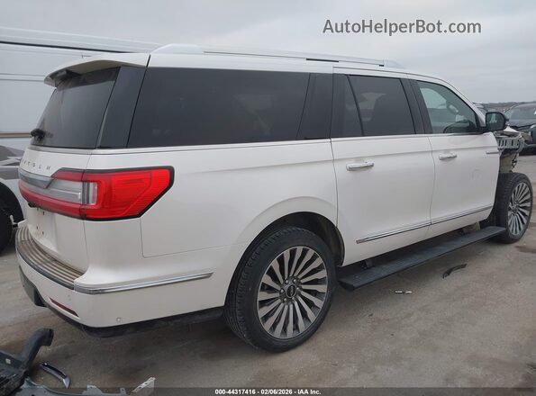 5LMJJ3LT2KEL00677 2019 LINCOLN NAVIGATOR L White Tył prawy