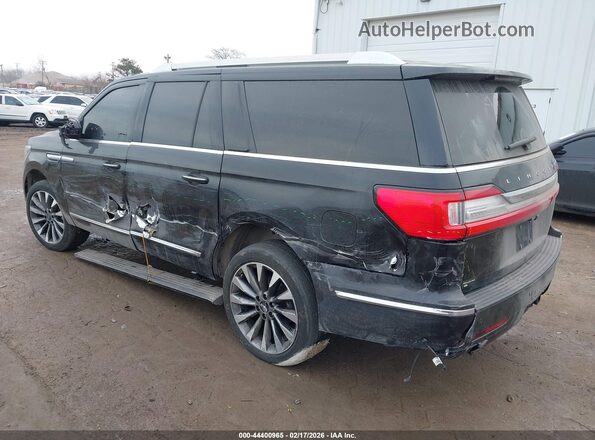 5LMJJ3LT2MEL21306 2021 LINCOLN NAVIGATOR Black Trasero izquierdo