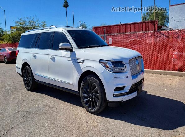 5LMJJ3LT8LEL10177 2020 LINCOLN NAVIGATOR White Задня ліва чверть