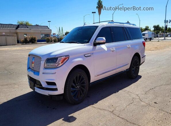 5LMJJ3LT8LEL10177 2020 LINCOLN NAVIGATOR White Задня права чверть