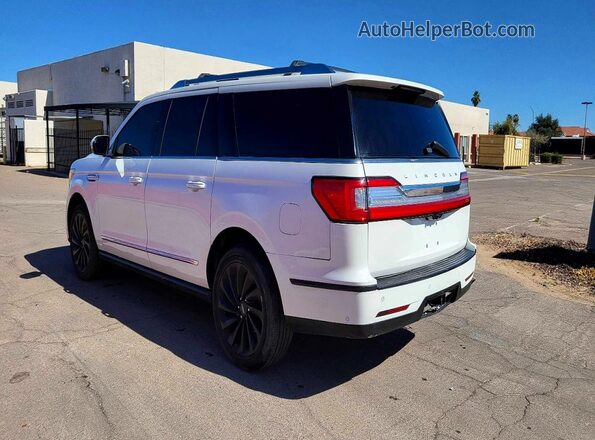5LMJJ3LT8LEL10177 2020 LINCOLN NAVIGATOR White Передня права чверть
