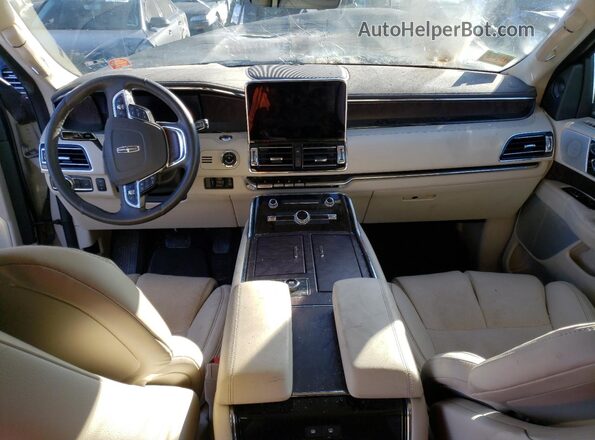 5LMJJ3LT8MEL01173 2021 LINCOLN NAVIGATOR White Vista del salpicadero
