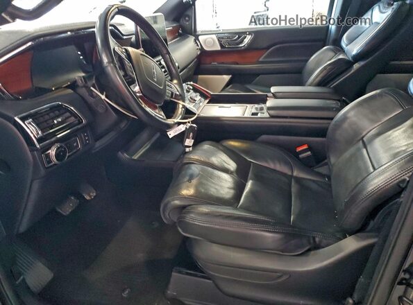 5LMJJ3LT9MEL00906 2021 LINCOLN NAVIGATOR Black Widok wnętrza z przodu