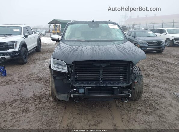 5LMJJ3TT8MEL06776 2021 LINCOLN NAVIGATOR Black Rear interior view