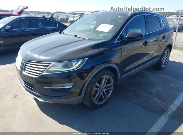 5LMTJ3DH4GUJ28698 2016 LINCOLN MKC Black წინა მარცხენა ხედი სამი მეოთხედიდან
