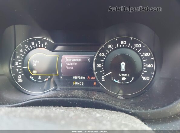 5LMTJ3DH7GUJ15735 2016 LINCOLN MKC White უკანა სავარძლების ხედი