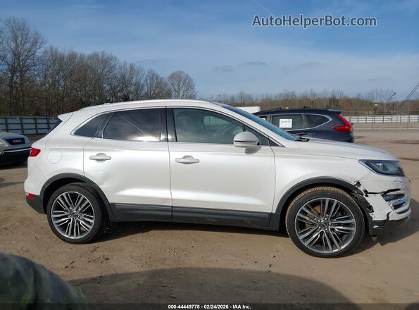 5LMTJ3DH7GUJ15735 2016 LINCOLN MKC White უკანა სალონის ხედი