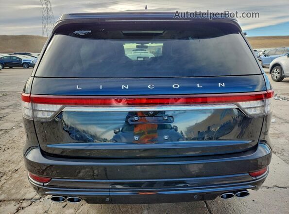 5LMYJ8XY0NNL02255 2022 LINCOLN AVIATOR Black Vista trasera