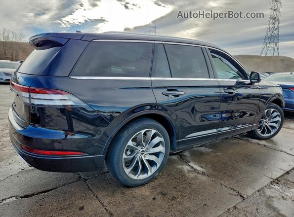5LMYJ8XY0NNL02255 2022 LINCOLN AVIATOR Black Trasero derecho