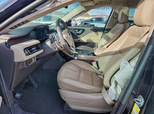 5LMYJ8XY0NNL02255 2022 LINCOLN AVIATOR Black Vista interior delantera