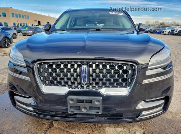 5LMYJ8XY0NNL02255 2022 LINCOLN AVIATOR Black Vista frontal