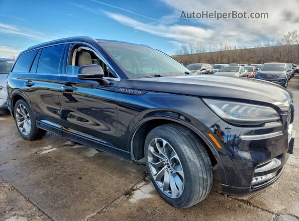 5LMYJ8XY0NNL02255 2022 LINCOLN AVIATOR Black Delantero derecho