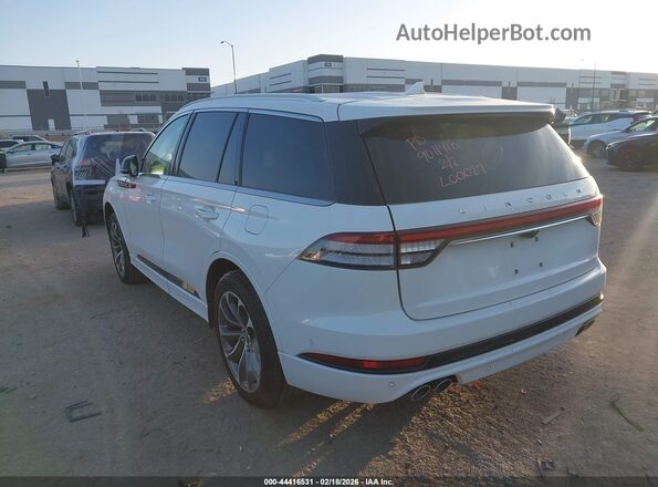 5LMYJ8XY1MNL00027 2021 LINCOLN AVIATOR White Rear left