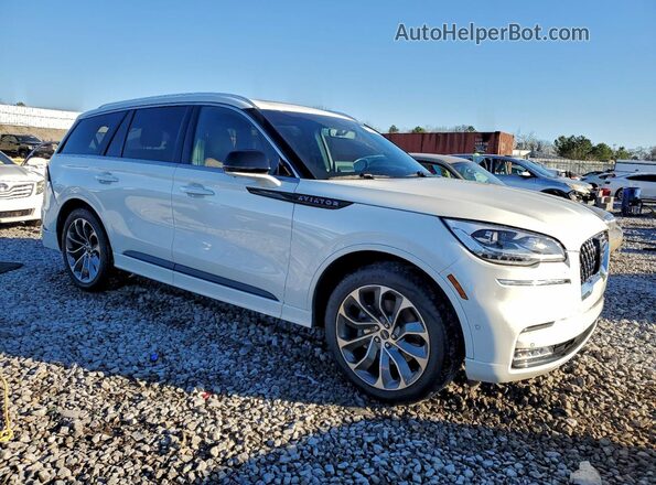 5LMYJ8XY3PNL02365 2023 LINCOLN AVIATOR White Przód prawy