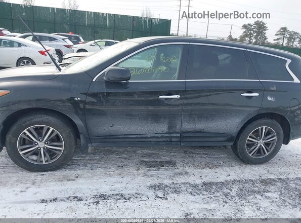 5N1AL0MM0GC529994 2016 INFINITI QX60 Black Rear interior view