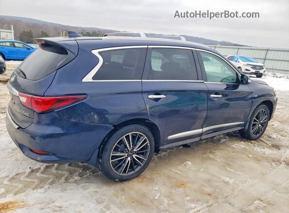 5N1AL0MM7GC502288 2016 INFINITI QX60 Blue Tył prawy
