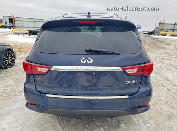 5N1AL0MM7GC502288 2016 INFINITI QX60 Blue Widok z tyłu