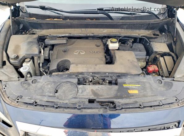 5N1AL0MM7GC502288 2016 INFINITI QX60 Blue Widok komory silnika
