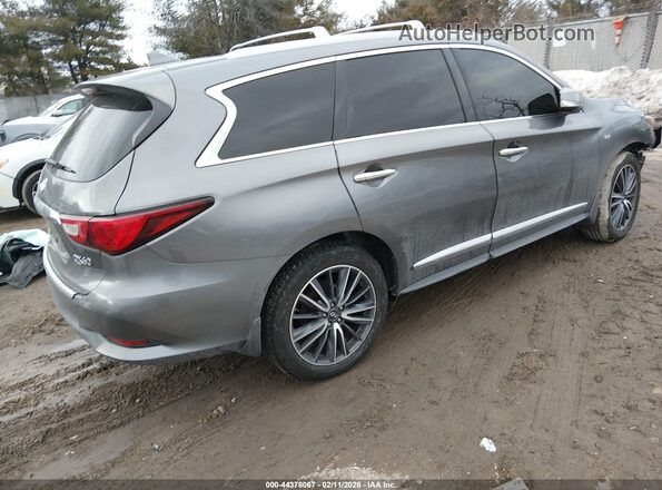 5N1AL0MM8GC529144 2016 INFINITI QX60 Серый Задняя правая четверть