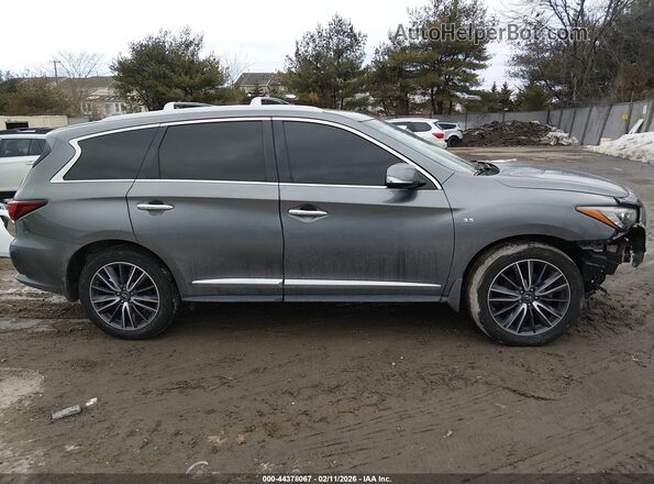 5N1AL0MM8GC529144 2016 INFINITI QX60 Серый Вид задней части салона