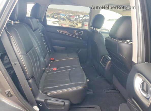 5N1AL0MM9GC508478 2016 INFINITI QX60 Gray უკანა სალონის ხედი