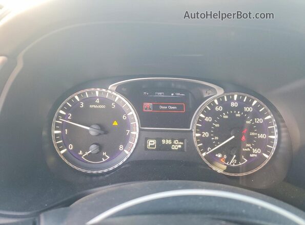 5N1AL0MM9GC508478 2016 INFINITI QX60 Gray ხელსაწყოთა პანელის ხედი
