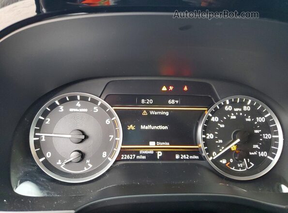 5N1AL1ER2SC332074 2025 INFINITI QX60 Gray Instrument cluster view