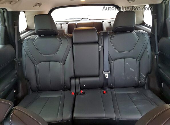 5N1AL1ER2SC332074 2025 INFINITI QX60 Gray Rear seats view