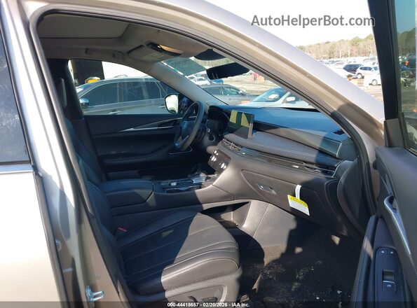 5N1AL1FR2SC351402 2025 INFINITI QX60 Tan Front interior view