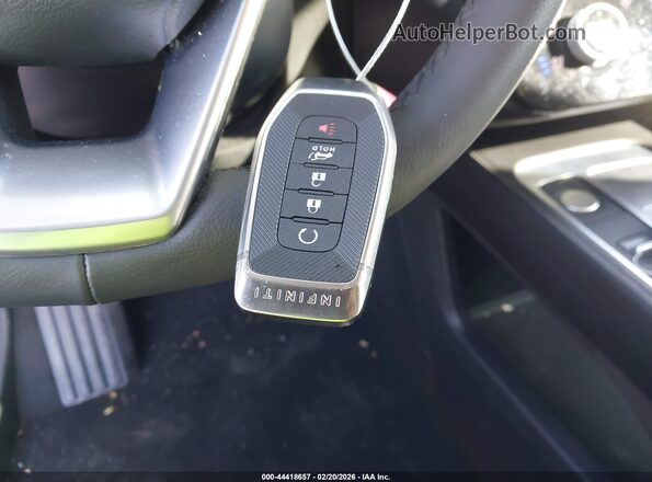 5N1AL1FR2SC351402 2025 INFINITI QX60 Tan Dashboard view