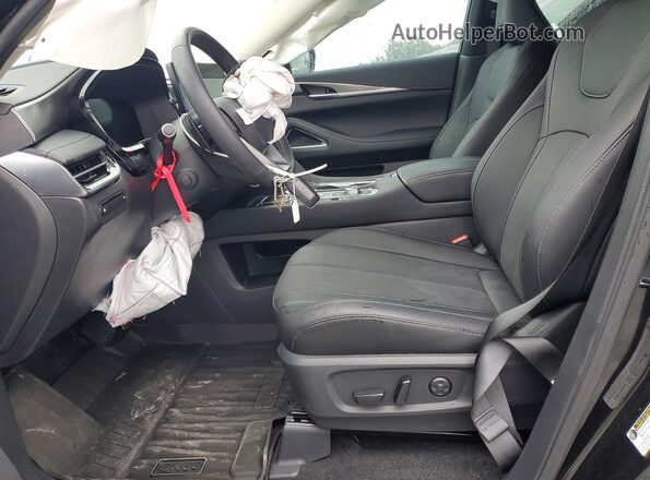 5N1AL1FR9TC342164 2026 INFINITI QX60 Black Widok wnętrza z przodu