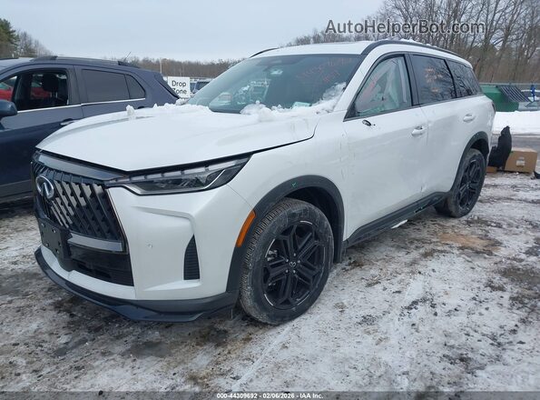 5N1AL1FW5TC334892 2026 INFINITI QX60 Белый Передняя левая четверть