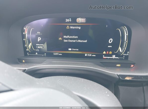 5N1AL1FW5TC334892 2026 INFINITI QX60 Белый Вид задних сидений