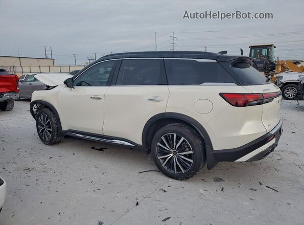 5N1AL1HU3SC346646 2025 INFINITI QX60 White უკანა მარცხენა