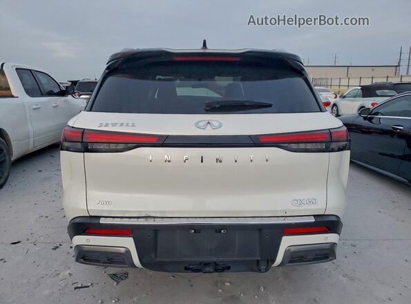 5N1AL1HU3SC346646 2025 INFINITI QX60 White უკანა ხედი