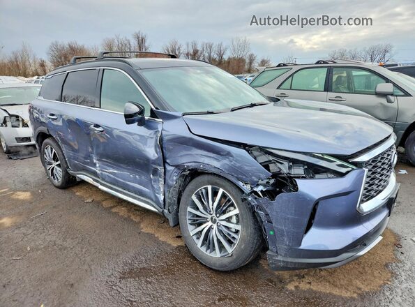 5N1AL1HU5SC358944 2025 INFINITI QX60 Blue Przód prawy