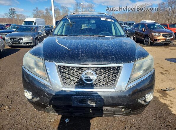 5N1AR2MM1GC610609 2016 NISSAN PATHFINDER Black Front view