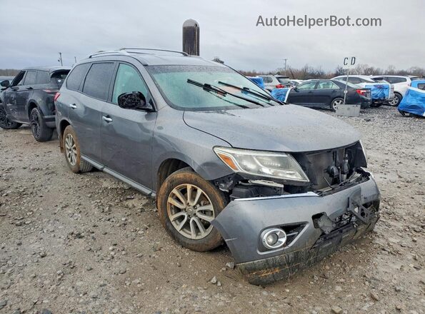 5N1AR2MM3GC651257 2016 NISSAN PATHFINDER Серый Передняя правая четверть