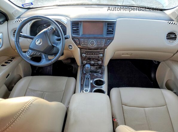 5N1AR2MM6GC615532 2016 NISSAN PATHFINDER White Dashboard view