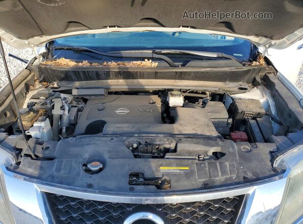 5N1AR2MM6GC615532 2016 NISSAN PATHFINDER White Engine compartment view
