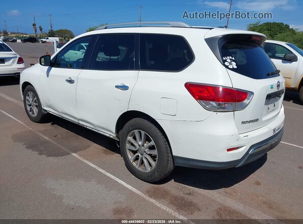 5N1AR2MN1GC638886 2016 NISSAN PATHFINDER Белый Задняя левая четверть