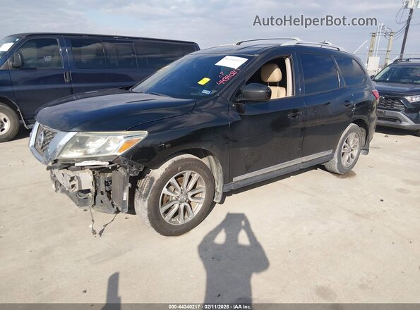 5N1AR2MN2GC623037 2016 NISSAN PATHFINDER Черный Передняя левая четверть