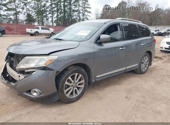 5N1AR2MN3GC615061 2016 NISSAN PATHFINDER Gray Front left
