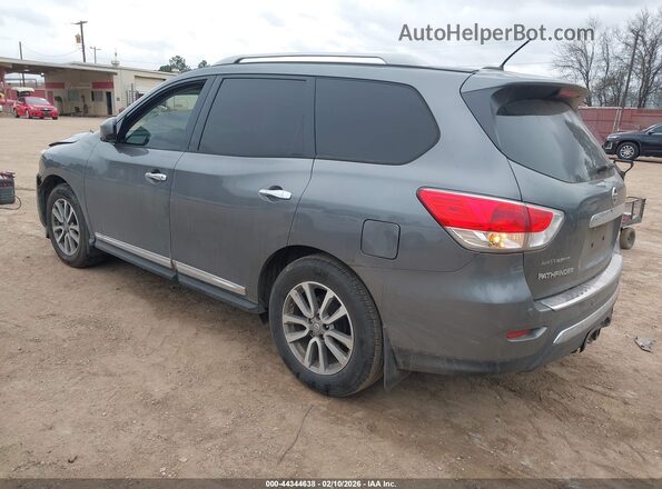 5N1AR2MN3GC615061 2016 NISSAN PATHFINDER Gray Rear left