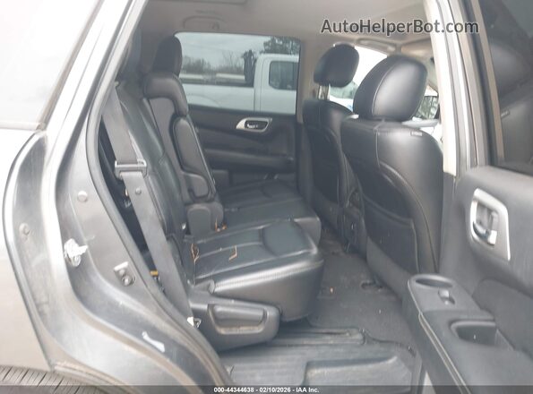 5N1AR2MN3GC615061 2016 NISSAN PATHFINDER Gray VIN sticker view