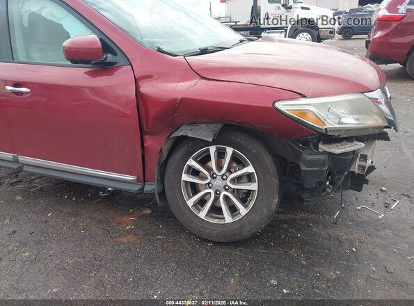 5N1AR2MN7GC610350 2016 NISSAN PATHFINDER Красный Вид спереди