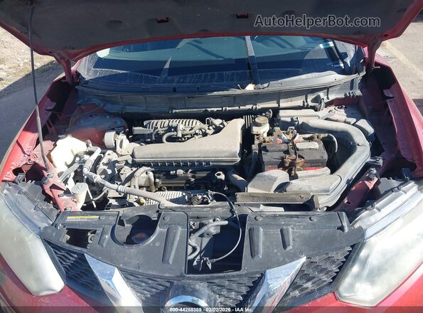 5N1AT2MT0GC741880 2016 NISSAN ROGUE Red უკანა ხედი